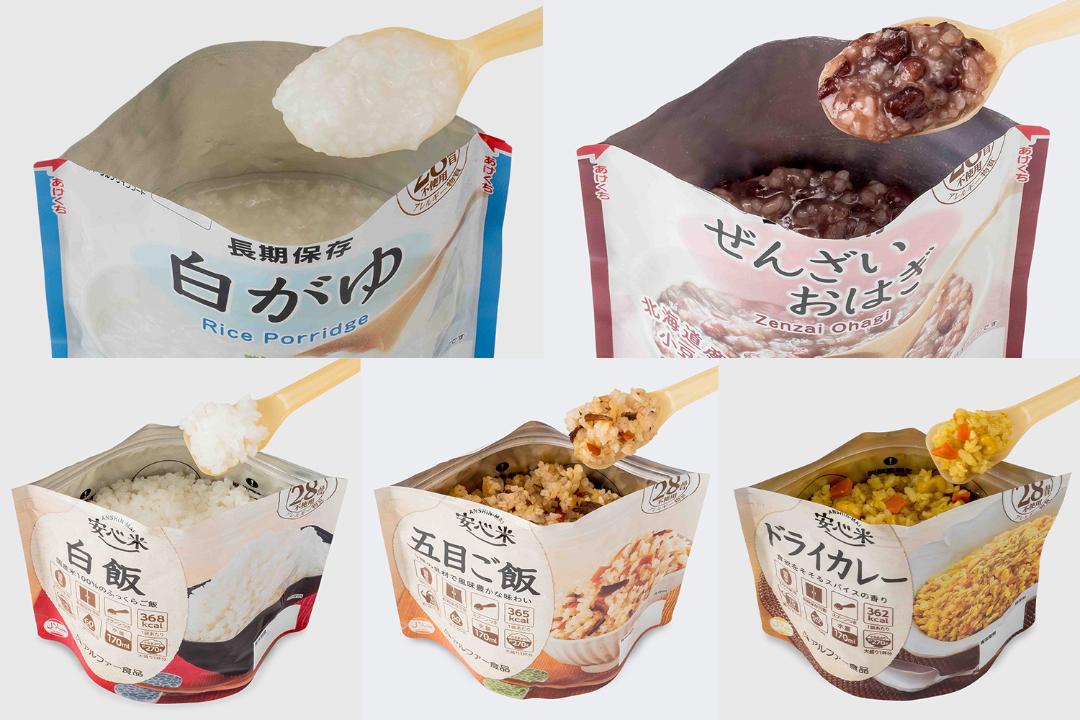 【防災備蓄食】備えて安心 お米の１２食セット/アルファ―食品の画像