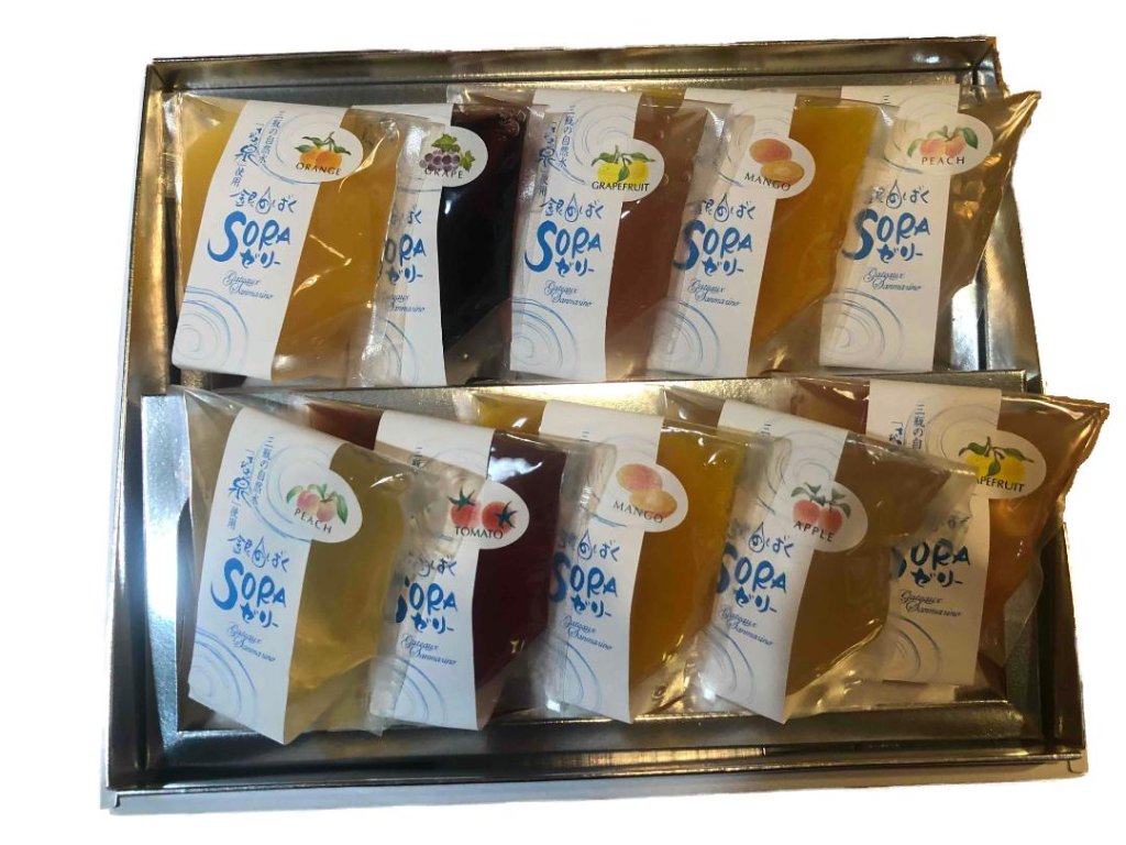 【ガトーサンマリノ】銀のしずく　SORAゼリー10個セットの画像
