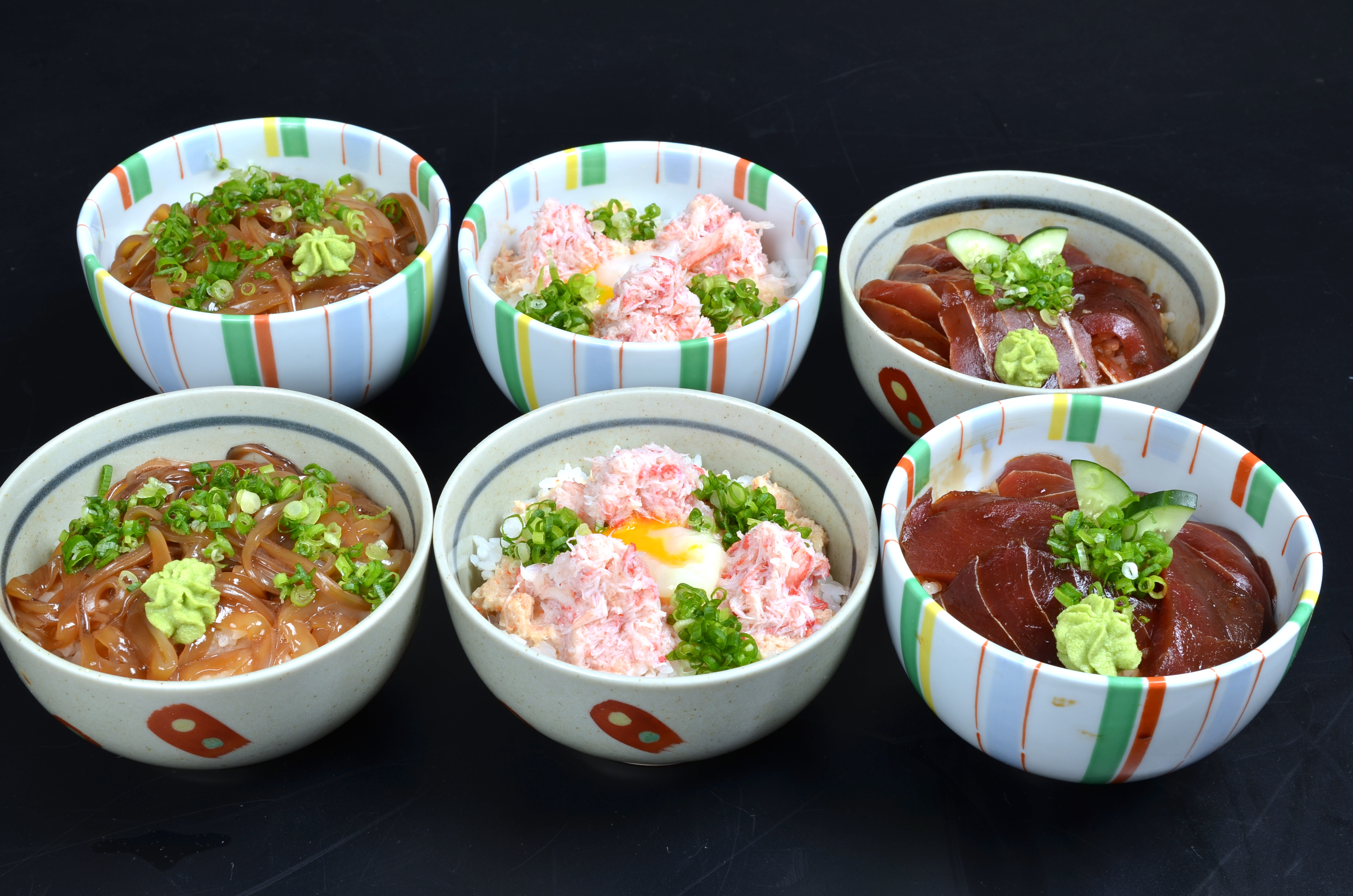 境港 海鮮丼 3種セットの画像