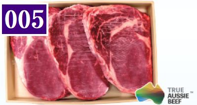 オーストラリア産 穀物牛肥育牛ロース　ステーキ用700g画像
