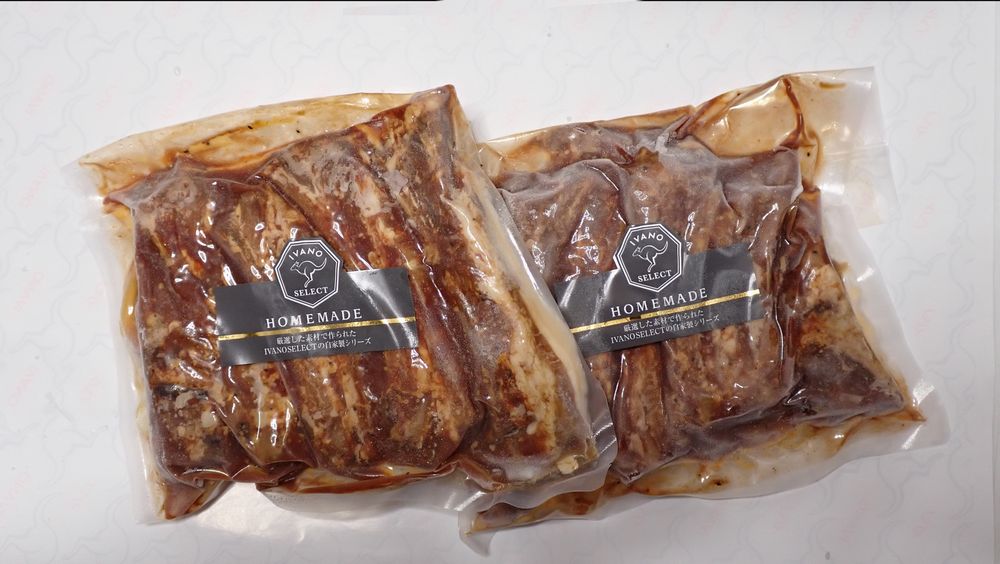 BBQポーク スペアリブ （たれ漬け）約 800g×2Pの画像