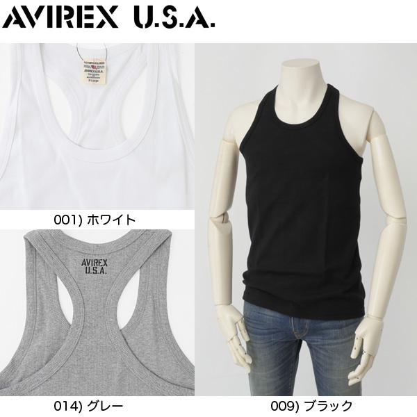 AVIREX/アヴィレックス [DAILY] デイリー レスリングタイプ タンクトップ  6143503の画像