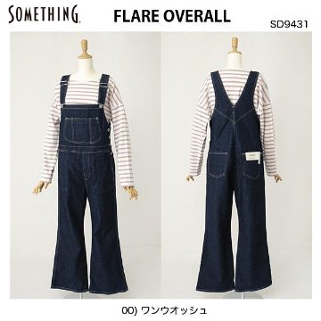 something FLARE OVERALL　sd9431-00　オーバーオール　の画像