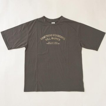 サムシング something 箔プリントロゴ半袖Tシャツ ST611の画像
