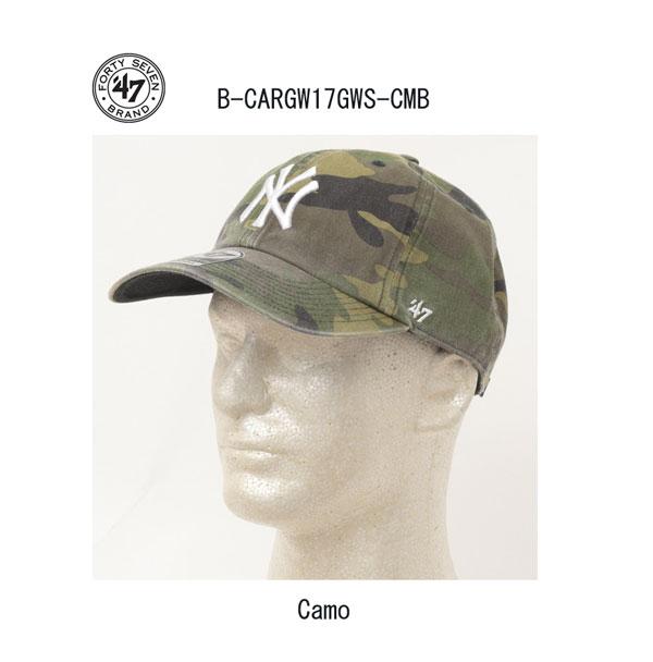 47 ニューヨークヤンキース cap メジャーリーグ 帽子 野球帽　B-CARGW17GWS-CMB画像