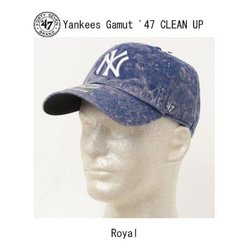 47 ニューヨークヤンキース cap メジャーリーグ 帽子 野球帽　b-gamut17gws-ry画像