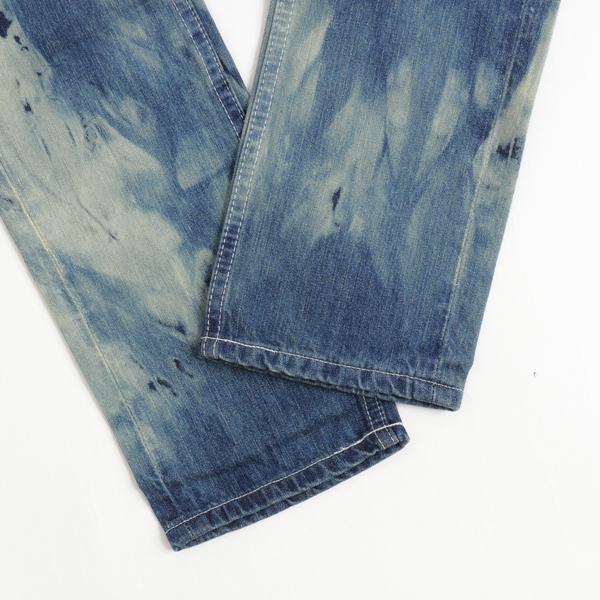 LEVI'S Square Top Block　スキニー　　eu513-0010　10）エクストリームブルーマーブルド　の画像
