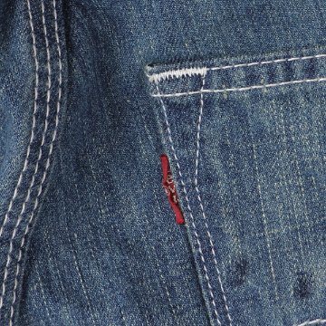 LEVI'S Square Top Block　スキニー　　eu513-0010　10）エクストリームブルーマーブルド　の画像