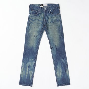 LEVI'S Square Top Block　スキニー　　eu513-0010　10）エクストリームブルーマーブルド　の画像