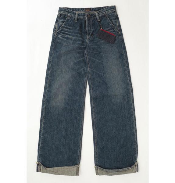 BRAPPERS　L803SZ ローライズワイドバギー  95)ハードユーズドの画像