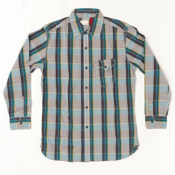 リーバイス レディース 長袖シャツ 日本製 ダンガリーシャツ ワークシャツ サイズM カジュアル アメカジ MADE IN JAPAN リーバイス Levis 長袖シャツ デニムシャツ ダンガリーシャツ L