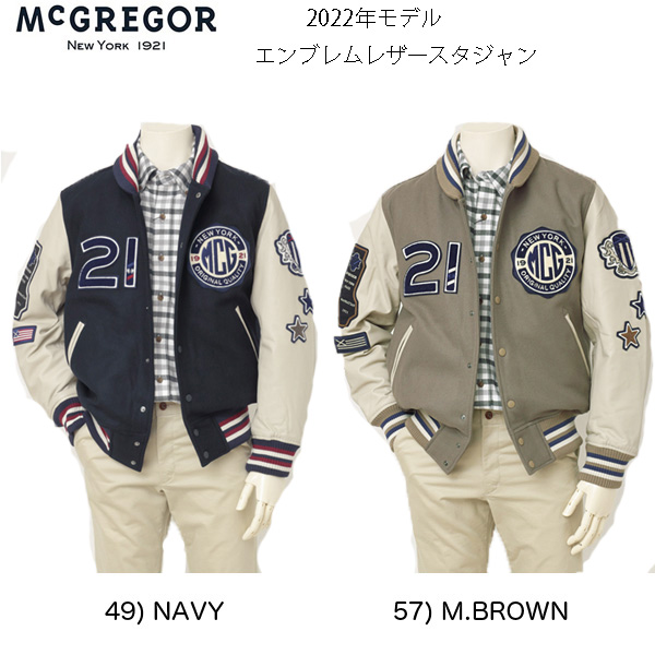 美品】McGREGOR エンブレムスタジアムジャケット おそ