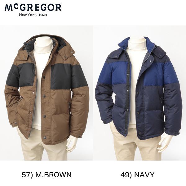 MCGREGOR DOWN JACKET 111132609の画像