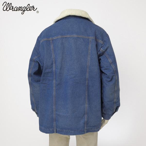ラングラー　Ｗrangler    WM1923 オーバーサイズ ボア　ランチコート　ジャケット　Wrange Coat ランチコートジャケット　346）中濃ブルー画像