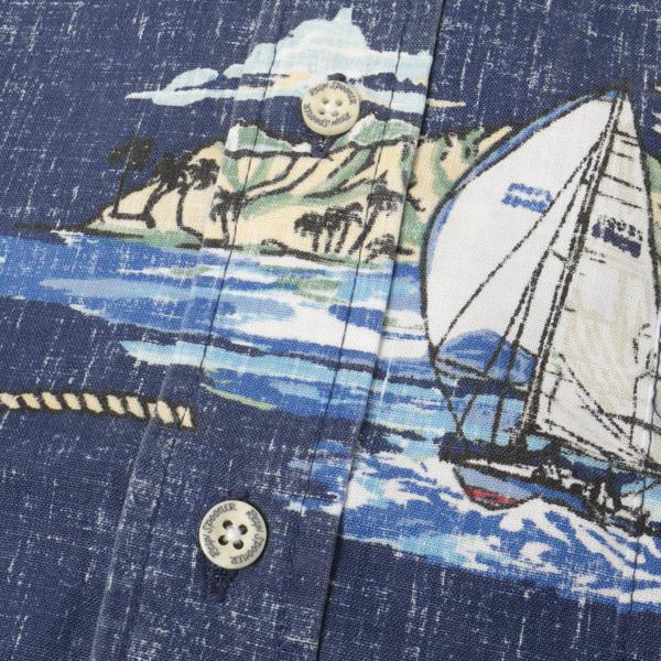 reynspooner レインスプーナー　0126-5459 PAC CUPCLASSIC BTN DOWN  0005)NAVY  Spooner Cloth Pull overの画像