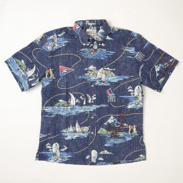 reynspooner レインスプーナー　0126-5459 PAC CUPCLASSIC BTN DOWN  0005)NAVY  Spooner Cloth Pull overの画像
