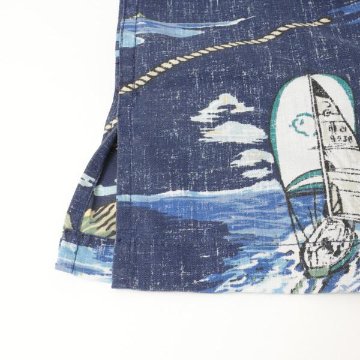 reynspooner レインスプーナー　0126-5459 PAC CUPCLASSIC BTN DOWN  0005)NAVY  Spooner Cloth Pull overの画像