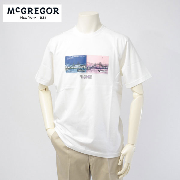 McGREGOR　マクレガー111723304-11 メンズ　半袖シャツ　プリントシャツ画像