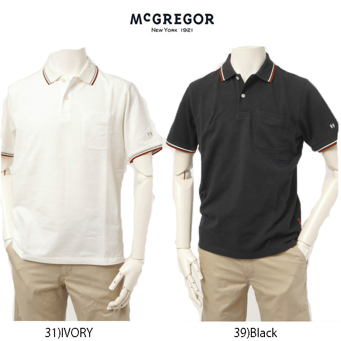  McGREGOR マックレガー 111622509 メンズ 半袖シャツ ポロシャツの画像