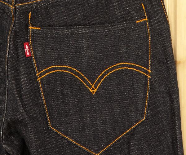 EU511-00　ＳＬＩＭLY  SLIM スクエアートップブロックデザインジーンズ AGELESS 再入荷！ 先進のテクノロジーが可能にした。 色褪せない新デニム画像