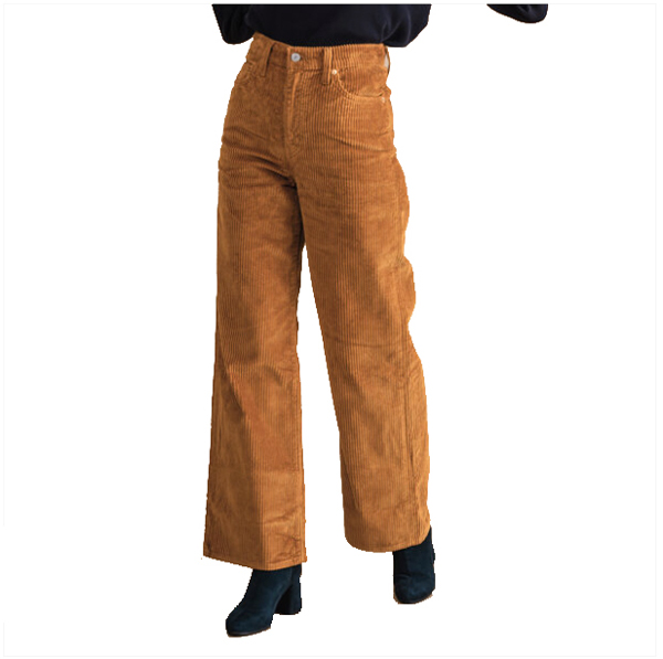 Lady Levi's コーデュロイ　ワイドパンツ　股上深め　79112-00の画像