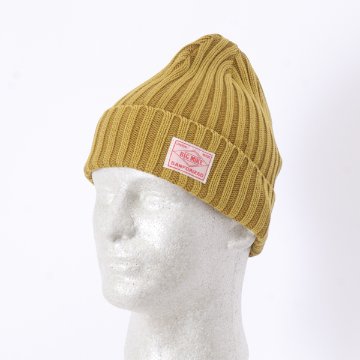 bigmike ビッグマイク  102014000 ウォッシュド リブ ニットキャップ コットン100% リブニットキャップ　ピグメント加工の画像