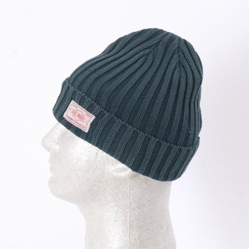 bigmike ビッグマイク  102014000 ウォッシュド リブ ニットキャップ コットン100% リブニットキャップ　ピグメント加工の画像