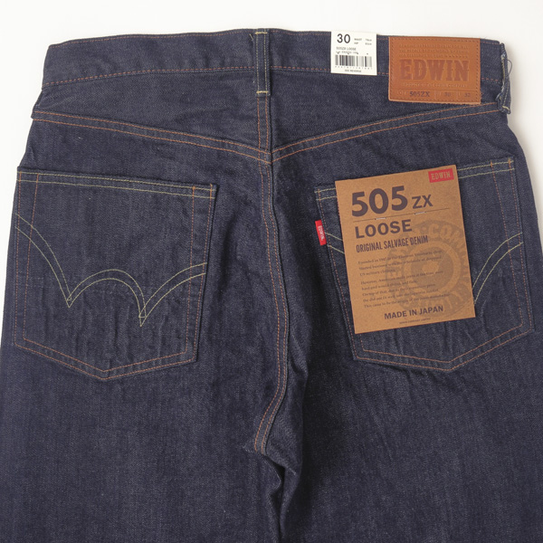 EDWIN エドウィン e50550-100 505ZX 50sルーズストレートパンツ SELVAGE VINTAGE LOOSE STRAIGHT 日本製 の画像