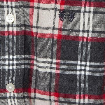 マッグレガー　コットン起毛のボタンダウンチェックシャツ　117179604の画像