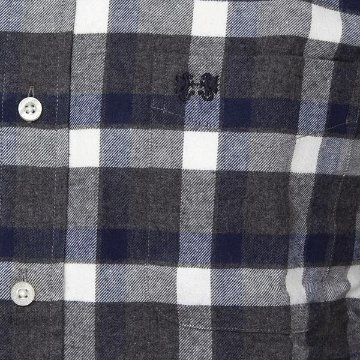 マッグレガー　コットン起毛のボタンダウンチェックシャツ　117179604の画像