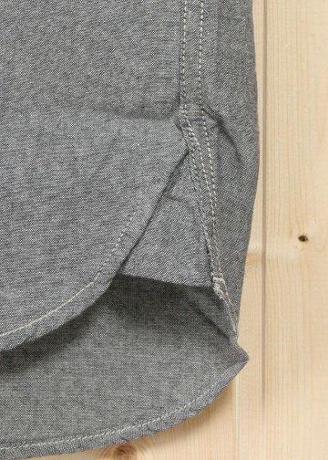 Lee メンズ 19606-201　シャンブレー　綿100％ ワークシャツ　ツーポケット画像