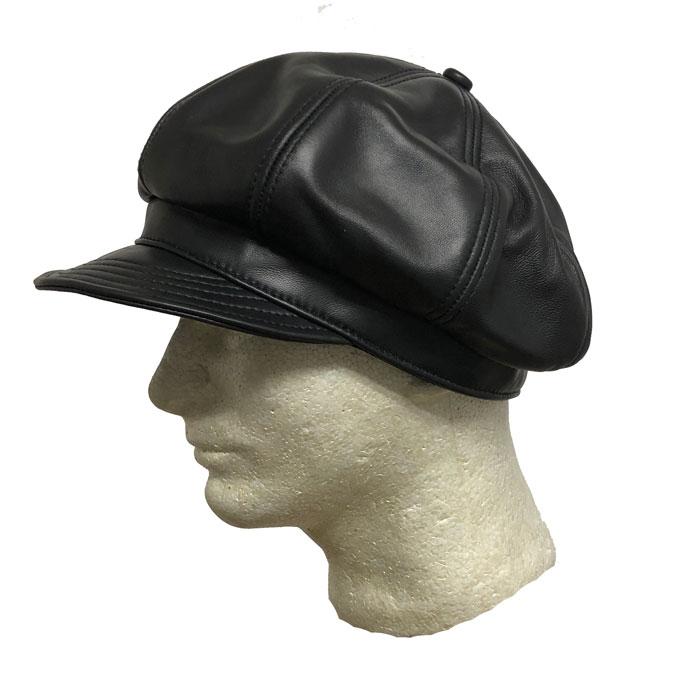 Schott ショット LEATHER NEWS BOY　 782-2974001  010）BLACK  ラムレザー　羊革の画像