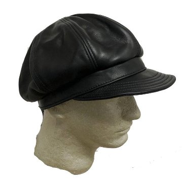 Schott ショット LEATHER NEWS BOY　 782-2974001  010）BLACK  ラムレザー　羊革の画像