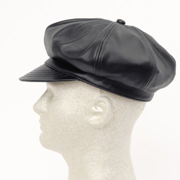 Schott ショット LEATHER NEWS BOY　 782-2974001  010）BLACK  ラムレザー　羊革の画像