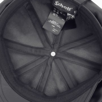 Schott ショット LEATHER NEWS BOY　 782-2974001  010）BLACK  ラムレザー　羊革の画像