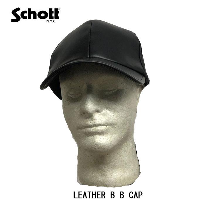 Schott LEATHER B.B CAP
