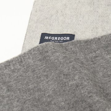 mcgregor マクレガー マフラー 111561801 小物 防寒具 リバーシブルマフラー メンズ ビジネス プレゼント クリスマスの画像