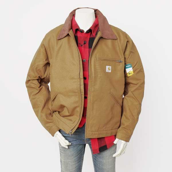 カーハート　J001　103828　Carhartt DUCK DETROIT JACKET ダック　デトロイト ジャケット Made In U.S.A  & INDIAの画像