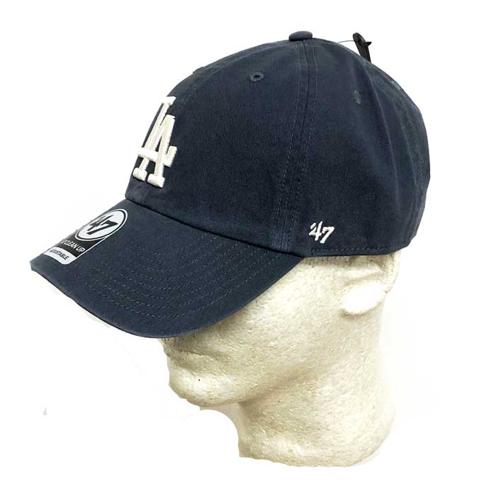 47 ロサンゼルス Dodgers ドジャース キャップ cap メジャーリーグ 帽子 野球帽　Vintage Navy画像