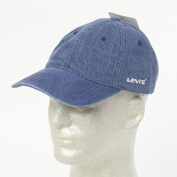 LEVI'S リーバイ　ベースボールキャップ D7589-00 デニム生地 帽子 キャップ画像