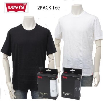 LEVI'S® リーバイス 79541-00 2枚組　PACK Tシャツ Slim　2PACK　CREW　Teeの画像
