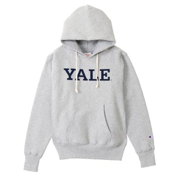 チャンピオン（champion) リバースウィーブ　プルオーバースウェットパーカー カレッジロゴ YALE C5-Q105　ユニセックスの画像