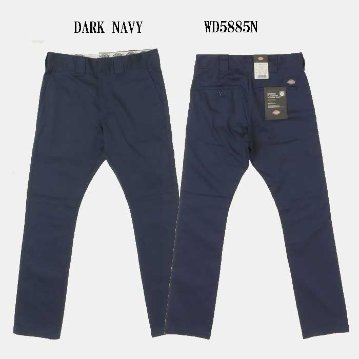 Dickies ディッキーズ　ナローテーパード　チノ　WD5882N スリム テーパード スキニー チノパン　 細身 アメカジ の画像