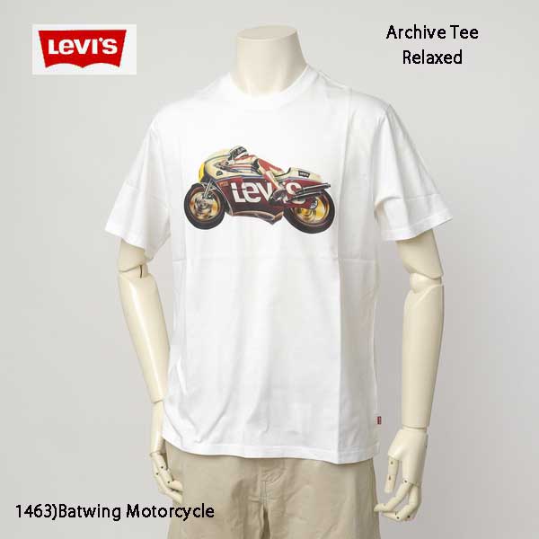 Levis リーバイス 16143-14 メンズ レディース リラックスフィット グラフィック Tシャツ 半袖 コットン素材 プリントT ボクシーフィット 画像