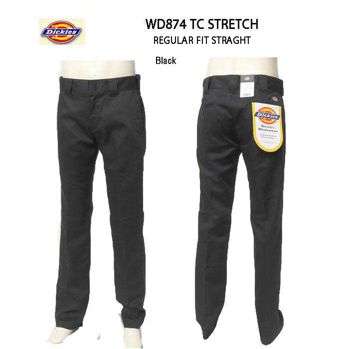 Dickies ディッキーズ 24874 ワークパンツ WD874 STRETCH SLIM メンズ パンツ の画像