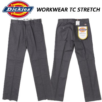 Dickies ディッキーズ 24874 ワークパンツ WD874 STRETCH SLIM メンズ パンツ の画像