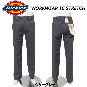 Dickies ディッキーズ 24874 ワークパンツ WD874 STRETCH SLIM メンズ パンツ の画像