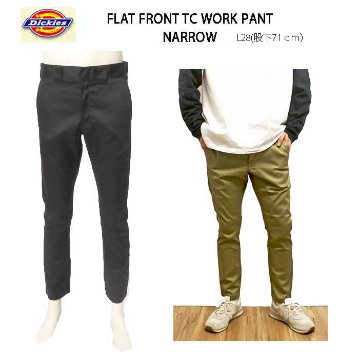 Dickies ディッキーズ WD588228 ワークパンツ SLIM メンズ パンツ 細身 スキニーツイル ストレッチの画像