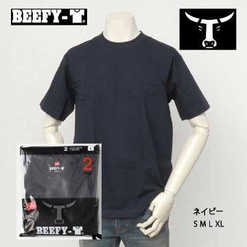 ヘインズ　HANES BEEFY Tee ビーフィー　Tシャツ　H5180-2　クルーネックTee 2Pセットの画像