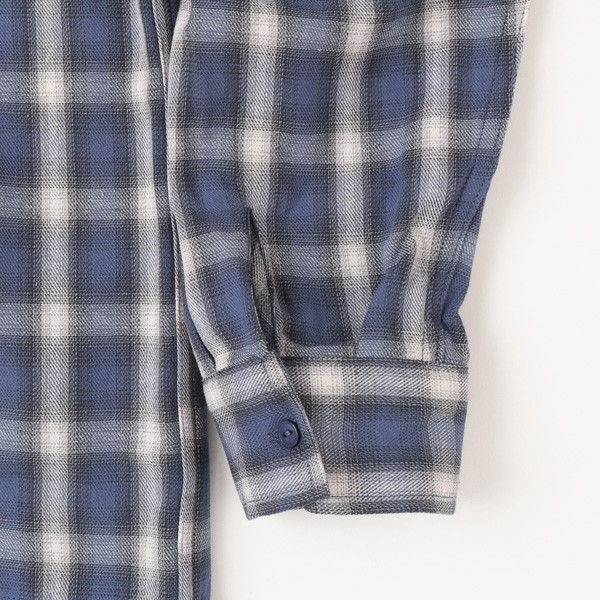 BIG MIKE ビッグマイク 102415701 OMBLE CHECK SHIRTS 長袖 チェックシャツ コットン の画像